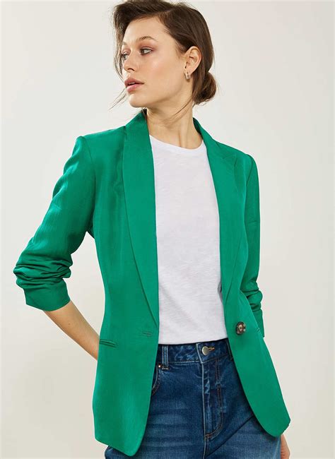 Women's Green Blazers .